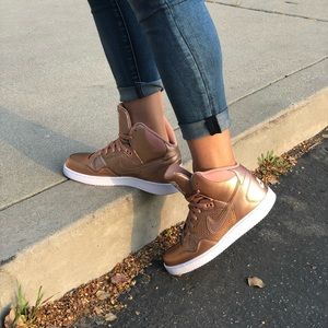 NIKE | Son of Force Rose Gold Sneakers - Women’s 12